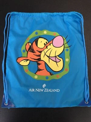Bolso con cordón Air New Zealand Disney - Tigger (azul) (usado, usado) Foto 1 de 4