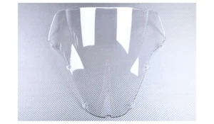 Parabrisas Cúpula Transparente + Carbono Blanco HONDA CBR 929 RR SC44 2000-2001 - Picture 1 of 3