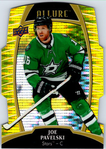 🏒 19-20 UPPER DECK ALLURE YELLOW TAXI - JOE PAVELSKI #27 DALLAS STARS