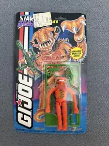G.I. Joe 1993 Star Brigade CARCASS Alien HASBRO Carded FAO Schwartz - Picture 1 of 14