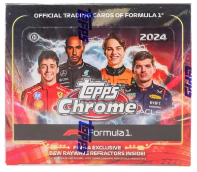 2024 TOPPS CHROME F1 FORMULA 1 QUALIFYING LAP HOBBY BOX NEW FACTORY SEALED - Image 1 of 2