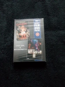 Cave Girl/Witchcraft 2 DVD (1986) New And Sealed - Imagen 1 de 2
