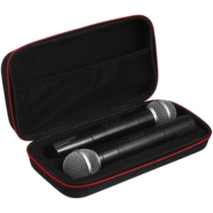 Microphone Storage Bag Travel Carrying Holder Case for Storing Microphones - Picture 1 of 11