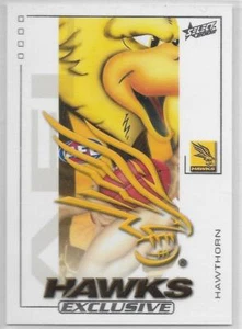 2002 Select Exclusive Base Card (73) HAWTHORN Logo - Picture 1 of 1