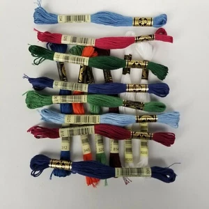 Lot of DMC FLOSS THREAD LOT Fourteen (14) Skeins. New and Unsused. - Picture 1 of 9