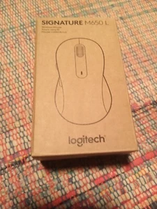 Logitech Signature M650 L for Business Wireless Mouse Bluetooth Black - Picture 1 of 14