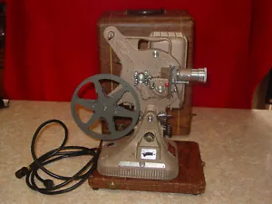 Keystone Belmont 16mm Film Projector Model K-161 With Case.Cord,reel, tested WW - Picture 1 of 10