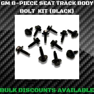 1958-1980 Chevrolet Impala SS Front Bench Bucket Seat Track Body BOLTS GM OEM