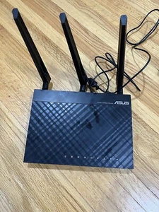 ASUS RT-N66R Dual-band Wireless N900 Gigabit Router Wi-Fi 802.11n 5GHz RT-N66U - Picture 1 of 2