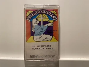 Claudelle Clark "Fill My Cup Lord" Islands Gospel CASSETTE TAPE RARE Jamaica - Bild 1 von 3