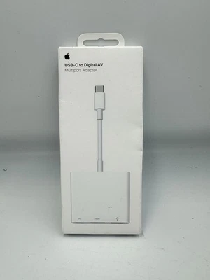 USB-C To Digital AV Multiport Adaptor - MW5M3ZM/A - Genuine Apple Product - New - Image 1 of 3