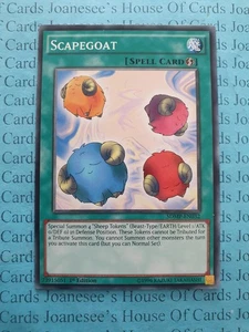 SDMP-EN032 Scapegoat Yu-Gi-Oh Card 1st Edition New - Picture 1 of 4