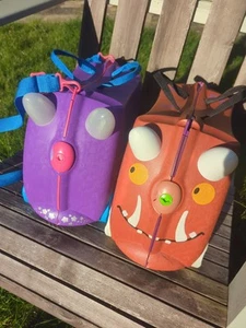 2x TRUNKI DEAL : Gruffalo & The Princess Ride-on Suitcases, kids travel - Picture 1 of 17