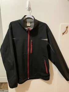 Alpine Design Soft Shell Full Zip Jacket Men’s XL Black Outdoor Pockets - Picture 1 of 15