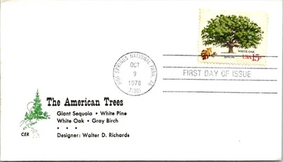 FDC 1978 SC #1767 The White Oak - Hot Springs Nat'l Park AR - Single - J20868 - Image 1 of 2