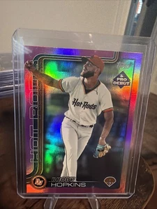 Brody Hopkins 2025 Topps Pro debut cromado #PDC-52/199 - Imagen 1 de 2