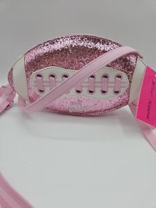 BETSEY JOHNSON Sequin Football Shoulder Crossbody Bag NWT Clutch - Picture 1 of 9