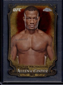 Jailton Malhadinho 2025 Topps Chrome UFC #AAG-22 Allen & Ginter - Picture 1 of 2