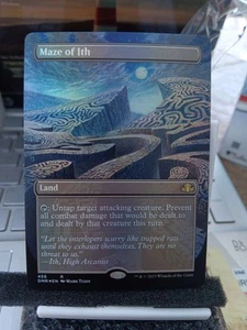 Maze of Ith Foil 456 Borderless Dominaria Remastered Magic The Gathering Karte - Bild 1 von 2