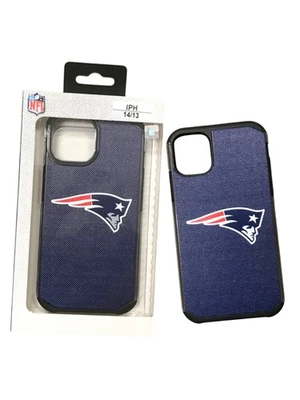 Funda texturizada NFL Patriots para IPHONE SERIES con vidrio templado libre Foto 1 de 2