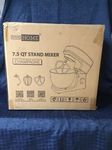 NEW-VIVOHOME Stand Mixer, 660W 10 Speed 6Quart Tilt-Head Kitchen Food Mixer - Picture 1 of 6
