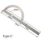 Protractor Reliable Goniometer Measurement Stainless Steel Woodworking