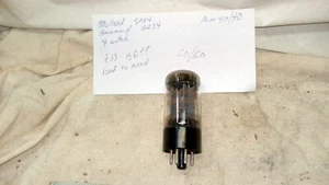 Mullard 5AR4 GZ34 Tube Double O Getter Tested at NOS TV-7/U f33 B6?? - Picture 1 of 8