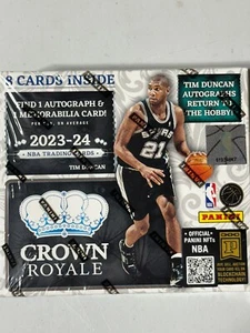 2023-24 Crown Royale Basketball Hobby Box Factory Sealed - Picture 1 of 1