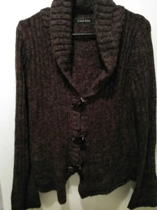 Suéter Carol Rose Marrón Talla L, Estilo Boho, Cálido y Suave ¡Bonito! - Imagen 1 de 5