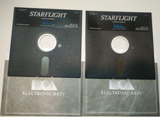 Starflight PC Game 5.25" Disks IBM by Electronic Arts 1986 Floppy Disks EA