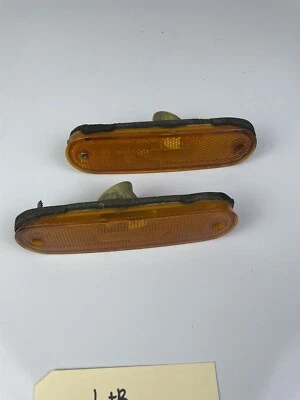 Mazda Miata 1990-1997 parachoques luz de esquina delantera izquierda y trasera naranja marcador OEM Foto 1 de 3