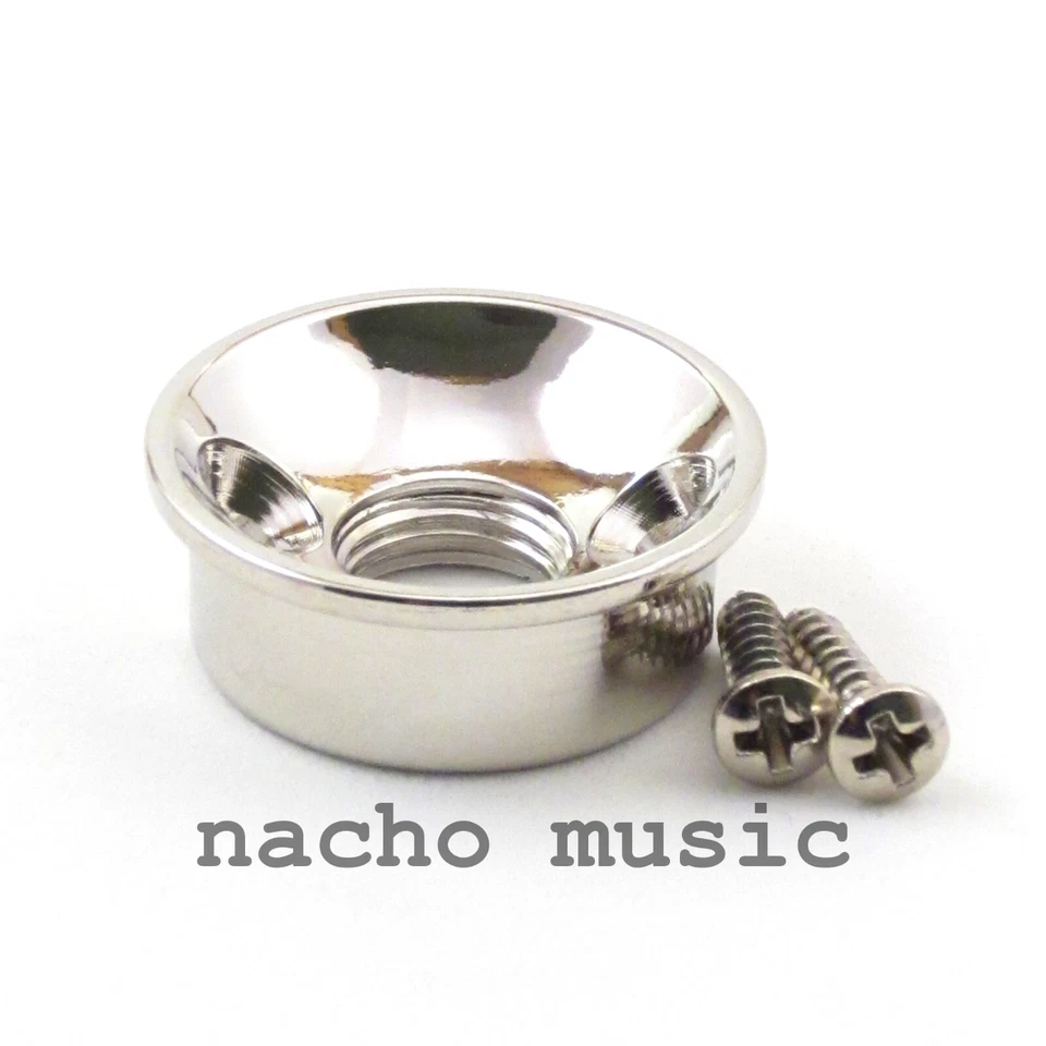 Jackplate de níquel ElectroSocket construção de latão maciço - Imagem 1 de 1