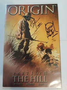 WOLVERINE ORGIN #1 DF SIGNED&REMARKED BY HERB TRIMPE COA 39/199 - Bild 1 von 3