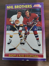 1991-92 Score - NHL Brothers Canadian English #270 Geoff Courtnall