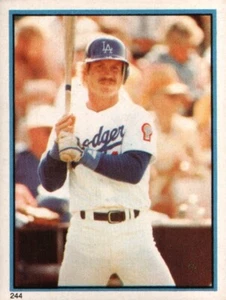 1983 Topps Stickers #244 - Ron Cey - Los Angeles Dodgers 83-1298 - Picture 1 of 2