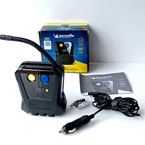 🔥 Michelin LED Backlit Vehicle Cigarette Lighter Top Up Compressor Schrader - Picture 1 of 17