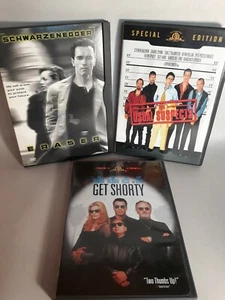 DVD Lot Of 3 Drama Movies - GET SHORTY, ERASE & THE USUAL SUSPECTS...... - Picture 1 of 4