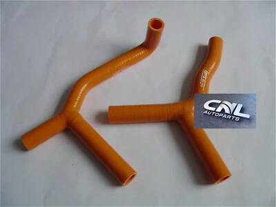 FOR KTM 85SX 2003 2004 2005 2006 2007 2008 silicone RADIATOR HOSE orange new Foto 1 de 4