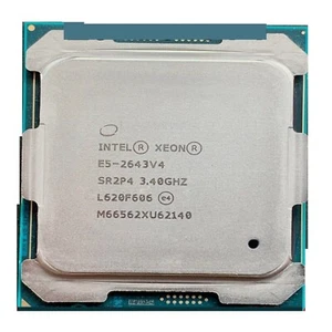 Intel Xeon E5-2643 V4 3.40GHz 20MB L3 Cache Socket LGA2011-3 CPU Processor SR2P4 - Zdjęcie 1 z 1