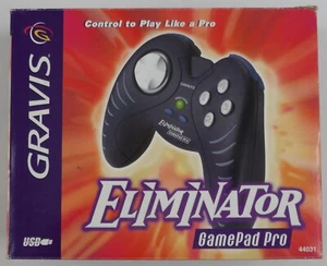Controlador Plug and Play USB 44031 Gravis Eliminator GamePad Pro COMPLETO EN CAJA - Imagen 1 de 5