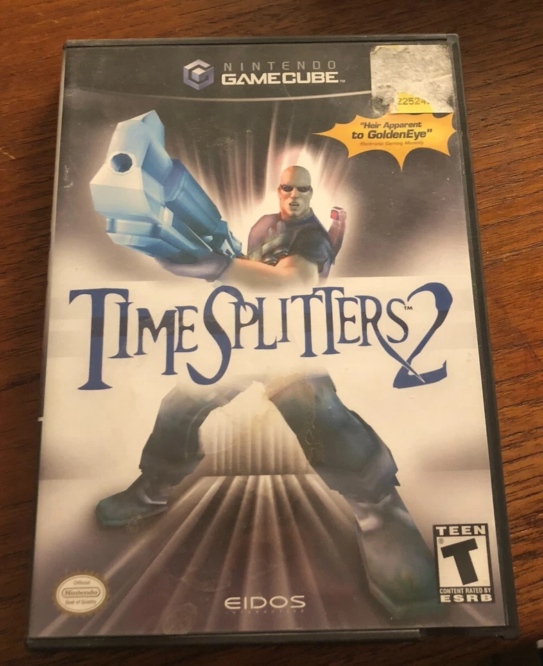 TimeSplitters 2 (Nintendo GameCube, 2002) CIB  | Complete | Game, Case & Manual - Image 1 of 2