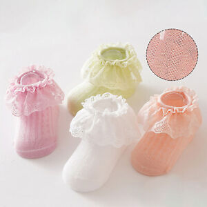 Baby Girl Lace Ruffle Socks Toddler Princess Ankle Socks Accessories Costumes