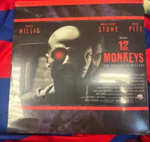 12 Monkeys- LASERDISC - LD - ntsc - LAZERDISC NEW & SEALED - Brad Pitt - Picture 1 of 1
