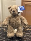 Build a Bear Workshop 25th Anniversary Curly Bear Tan Plush New w/Tags