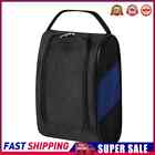 Portable Golf Shoe Holder Bag Lightweight Breathable Zipper Nylon Carrier P