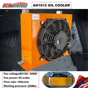 Radiador ventilador de flujo de disipación de calor enfriador de aceite hidráulico industrial de 12 V 100 L/min - Imagen 1 de 21