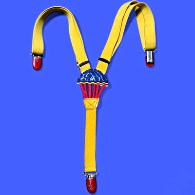 DE COLECCIÓN TIRANTES PARA NIÑOS PEQUEÑOS vinilo paracaídas globo aerostático correas de aviación 1C Foto 1 de 4