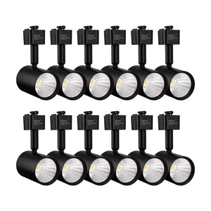 LED Track Lighting Heads Compatible with Single Circuit J Type Rail Ceiling S... - Picture 1 of 7