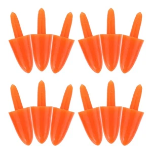 400pcs Snowman Toy Carrot Nose - Mini Christmas Snowman Nose Santa Claus for - Picture 1 of 12