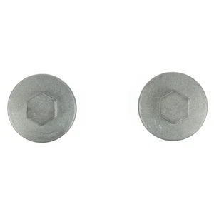 91302-001-020 12361-035-000 Aluminum Cap Valve Polished Valve Cap 2pcs - Picture 1 of 22